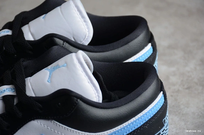 1 Jordan (W)  Low White Blue Black DC0774-041 University 0110